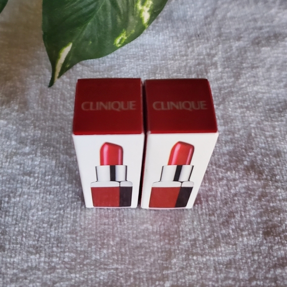 Clinique Pop Lip Colour + Primer Passion Pop #07 Lot of 2 NIB - Picture 4 of 7